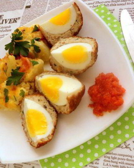 Рецепт яиц по-шотландски