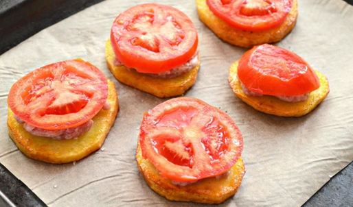закуска из картофеля с мясным фаршем