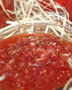 Закуска из хрена и помидор