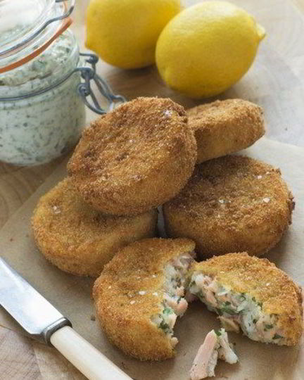 Рецепт закуски из копченного лосося и укропа