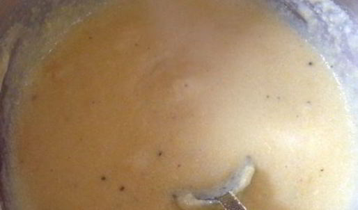 закуска из поленты с козьим сыром и ароматными травами