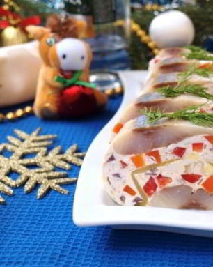 Закуска из сельди к праздничному столу