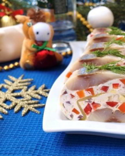 Рецепт закуски из сельди к праздничному столу