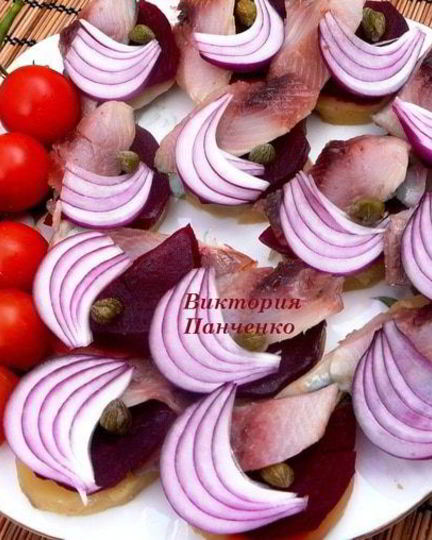 Рецепт закуски из сельди