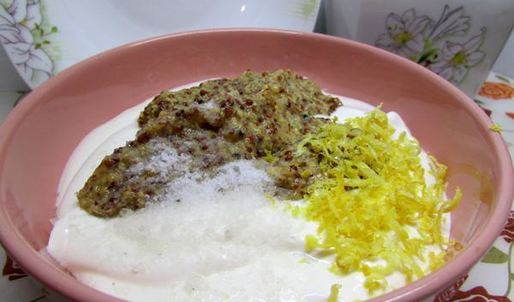 закуска из селедки с яблоками и сметаной