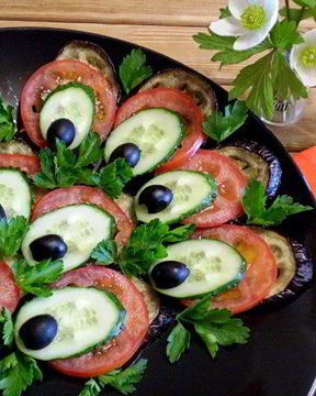 Закуска Павлиний хвост