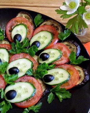 Закуска Павлиний хвост