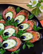 Закуска Павлиний хвост