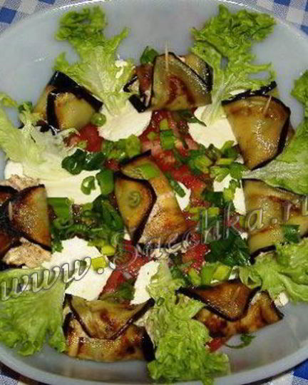 Рецепт закуски с баклажанами