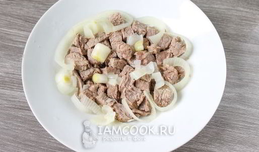 заливное из говядины