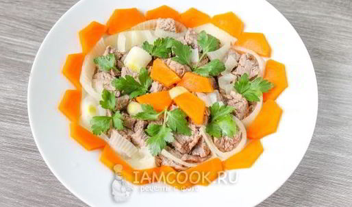 заливное из говядины