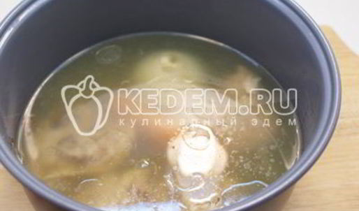 заливное из курицы новогоднее