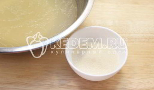 заливное из курицы новогоднее