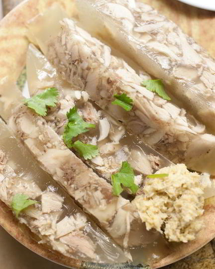 Рецепт заливного из курицы в мультиварке