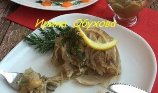 заливное из курицы