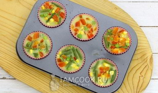 заливное из овощей