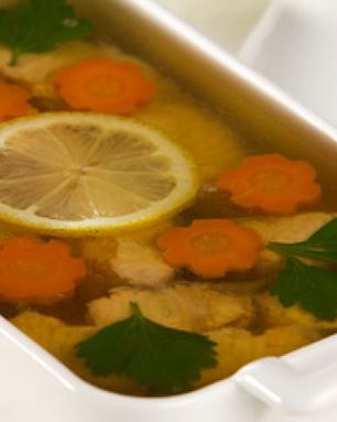 Заливное из семги