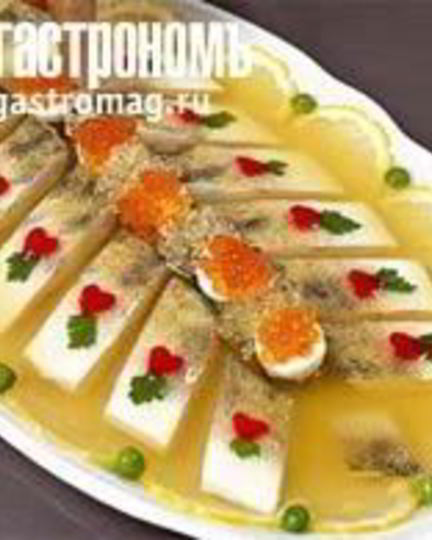 Рецепт заливного из судака