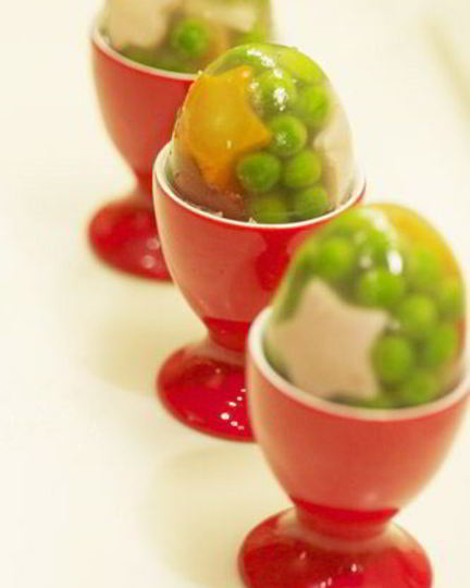 Рецепт заливного яйца фаберже