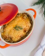 Грибной жульен из шампиньонов