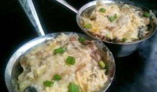 грибной жульен со сметаной