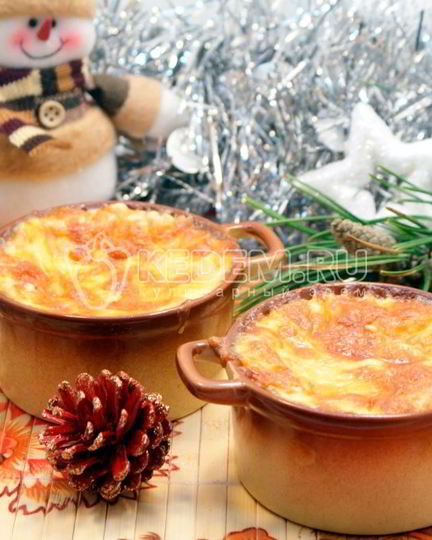 Рецепт новогоднего жюльена