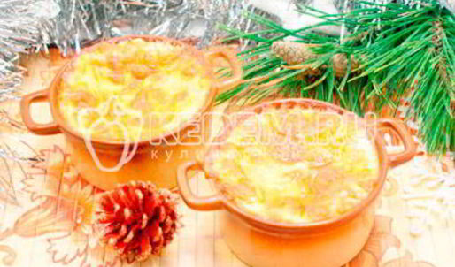 новогодний жюльен