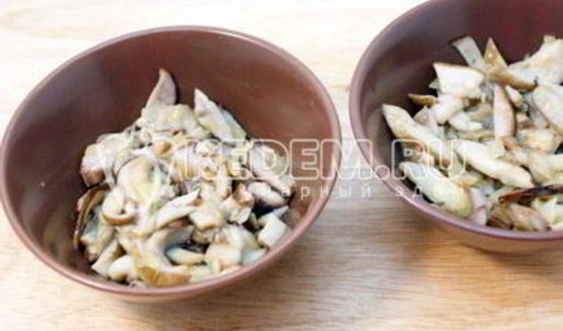 жульен из белых грибов