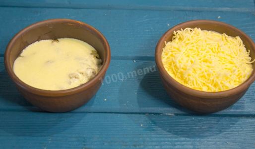 жульен из шампиньонов классический