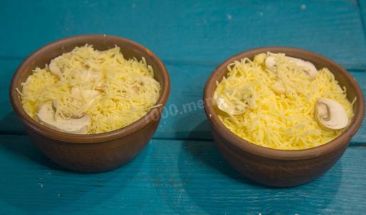 жульен из шампиньонов классический