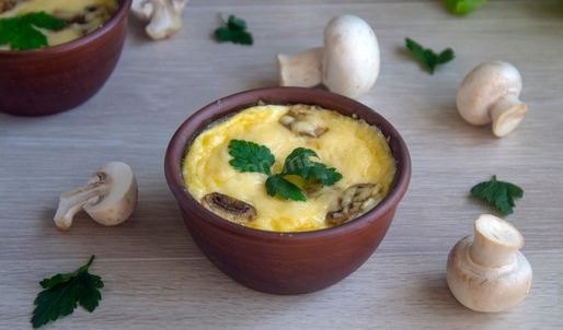 жульен из шампиньонов классический