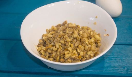 жульен из шампиньонов классический