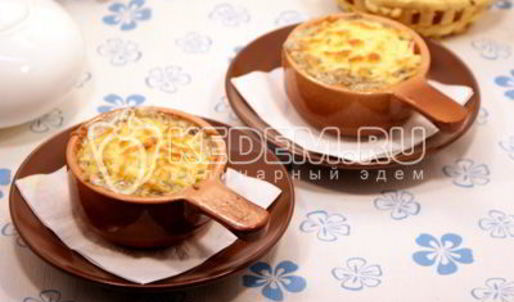 жульен с грибами в духовке