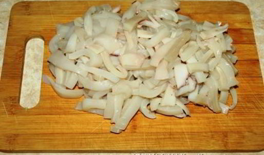 жульен с кальмарами