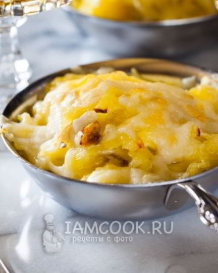 Рецепт жульена с картошкой и грибами