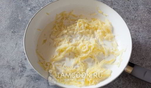 жульен с картошкой и грибами