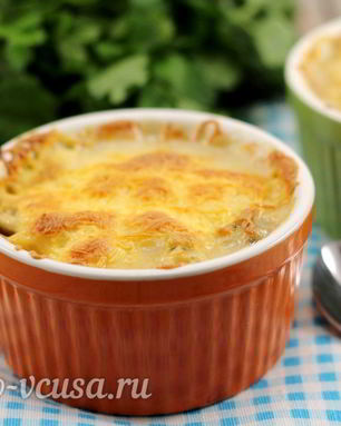 Жульен с курицей