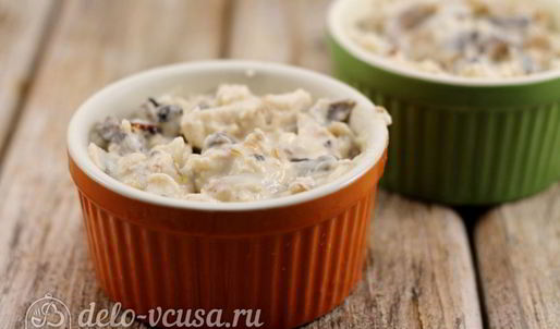 жульен с курицей