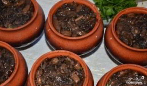 жульен со свининой и картошкой