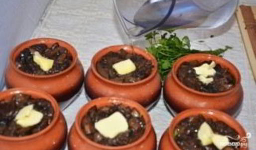 жульен со свининой и картошкой