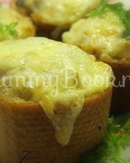 Рецепт жульена в булочках