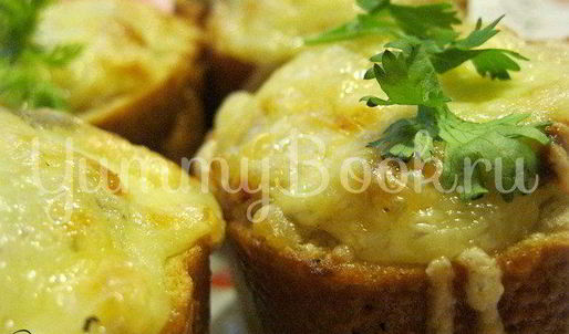 жульен в булочках