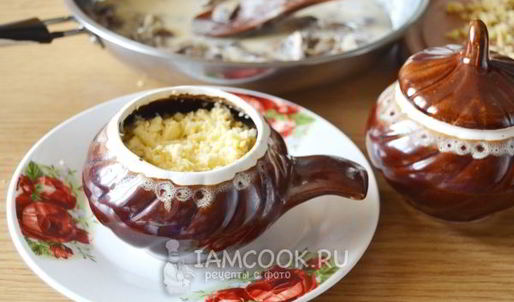 жульен в горшочках