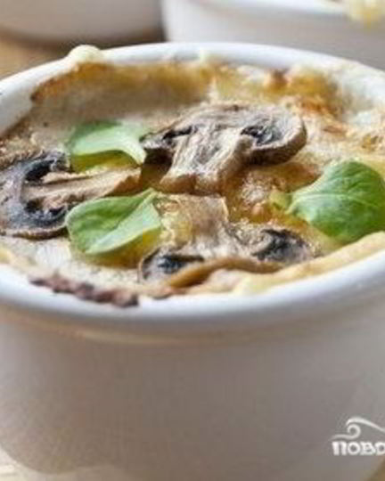 Рецепт жюльена из белых грибов