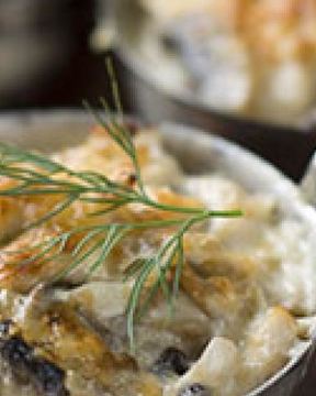 Жюльен из курицы с грибами