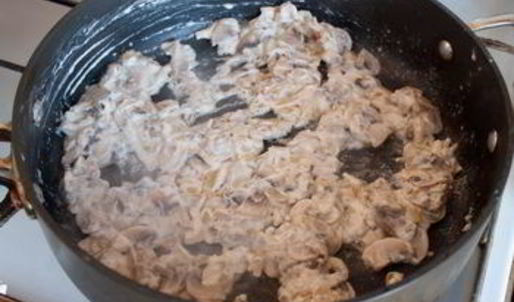 жюльен из шампиньонов