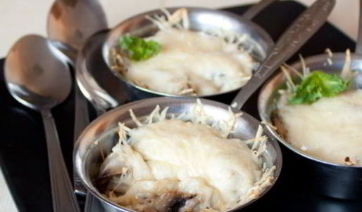 жюльен из шампиньонов