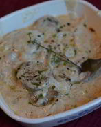 Жюльен с грибами