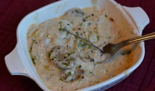 жюльен с грибами