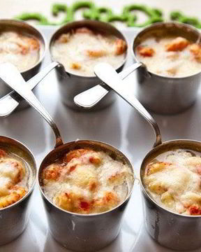 Жюльен с креветками